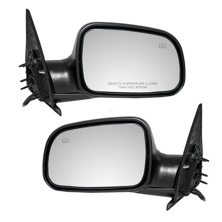Driver and Passenger Power Side View Mirrors Heated with 8