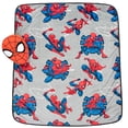 thumbnail image 2 of Juego de ropa de cama Jay Franco Spiderman Nogginz Throw 102 x 127 cm, 2 of 6