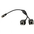 thumbnail image 7 of RJ45 Ethernet Splitter Cable,1 Male to 2 Female Ethernet Connector Cable Suitable Cat5, Cat6 LAN Ethernet Socket Adapter, 7 of 7