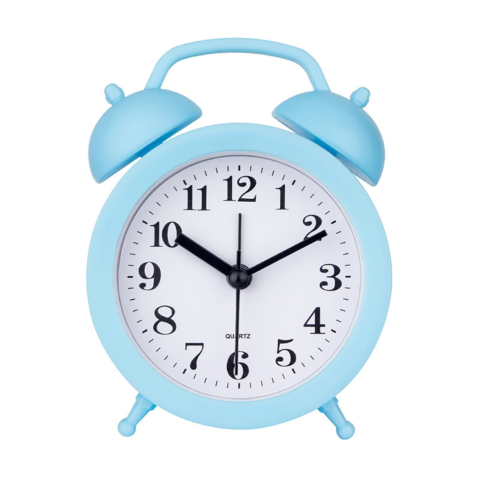 Cute Cartoon Dial Number Round Desk Alarm Clock For Kids Bedroom Home Decor pick 