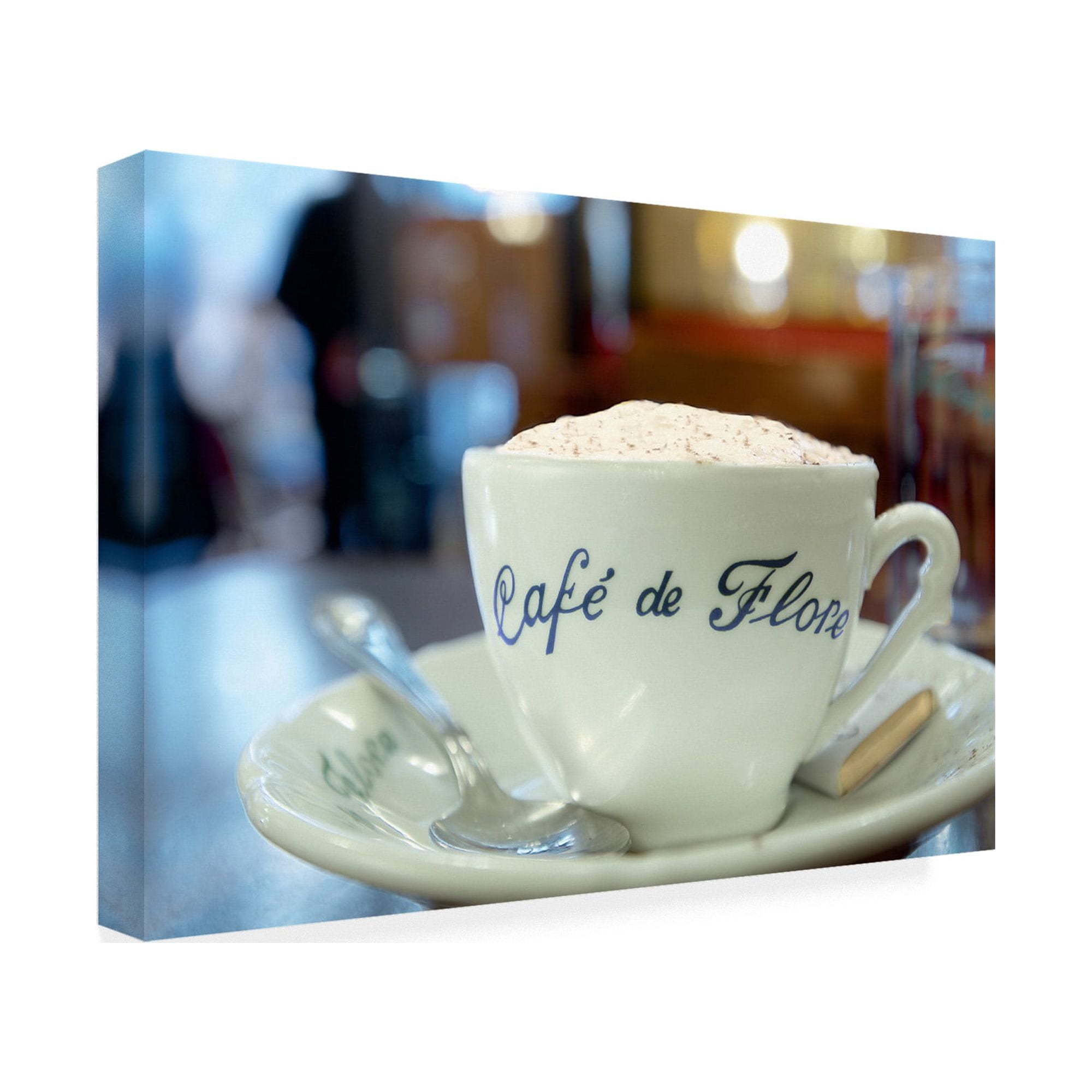Trademark Fine Art 'Cafe de Flore' Canvas Art by Alan Blaustei
