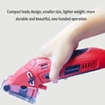 thumbnail image 1 of Depth Adjustable Mini Electric Circular mini circular saw Saw Woodwork Power Saw with 3 Sawtooth Discs, US Plug, 1 of 9