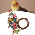 thumbnail image 4 of Cage Toys, Hanging Multipurpose Relieve Anxiety Bird Chewing Toys  For Macaws, 4 of 8