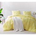 thumbnail image 2 of Byourbed BYB Limelight Yellow Pin Tuck Comforter Set Limelight Yellow Twin XL Adult, Teen & Dorm, 2 of 2