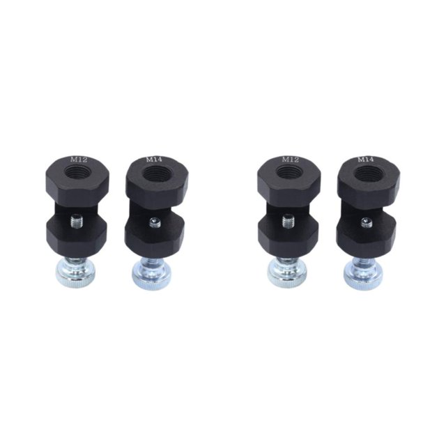 Dalazy Car Spark Plug Gap Tool Engine Spark Plug Caliper Professional And Portable Spark Plug Gap Tool Kit 12mm 14mm Sturdy M12+M14 2Set
