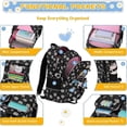 thumbnail image 4 of Kids Backpack for Girls - Middle School & Elementary School - Kawaii Ita Backpack - Purple, 4 of 5