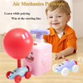thumbnail image 1 of Maoww Funny Balloon Powered Car Children Inertial Power Balloon Car DIY Balloon Power Car Science Experiment Intelligence Toy for Kids, 1 of 5