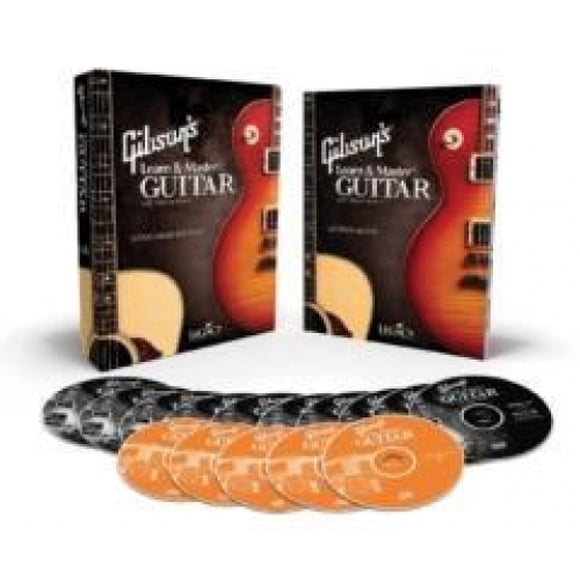 Gibson's Learn & Master Guitar, Standard Edition [With Lesson Book and 5 CDs and 10 DVDs]