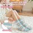thumbnail image 5 of Loritta 5 Pairs Fluffy Fuzzy Socks Soft Cozy Socks Women Sleep Comfy Socks Winter Warm Socks for Women Gift Box, 5 of 7