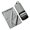 85#Gray, variant on Microfiber Sports Towel, Double Sided Quick Dry Gym Towel With Super Absorbent Lightweight Portable Carry Bag, for Fitness Yoga Swimming Running Camping Travel Workout Exercise
