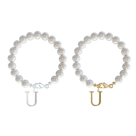 

2PCS Stainless Steel 26 Letters Charm 26 Initial Cup Accessories Pearl Cup Handle Charm Lobster Clasp Chain Double Wall Glass Cup Set 4 Large Hot Chocolate Mugs Coffee Mugs for Women Coffee Mug