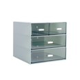 thumbnail image 1 of Boîte de Rangement Anti-Poussière avec Tiroirs Multicouche Autoportante pour Comptoirs Grilles, 1 of 8