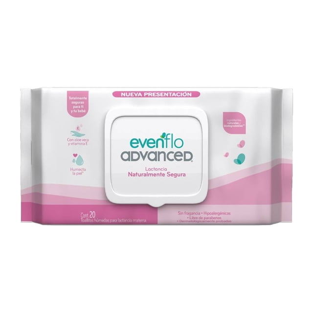 Toallitas Húmedas Evenflo Advance 20 Pzas