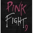 thumbnail image 2 of Pink Fight Breast Cancer Awareness Womens Slim Fit Graphic Tee Brisco Brands S, 2 of 5