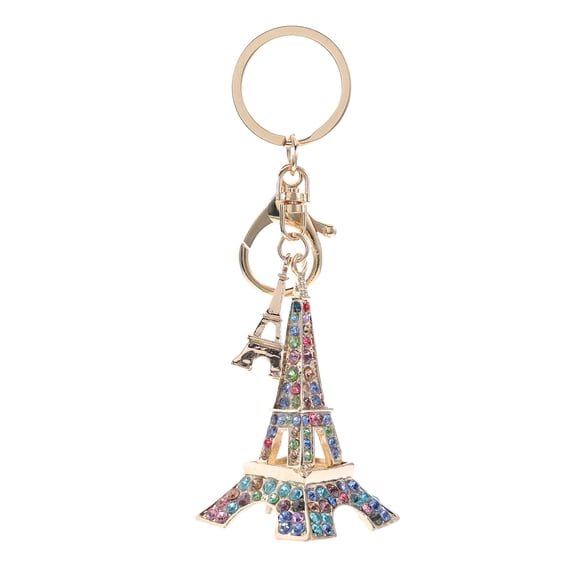 Prop Trophy Rhinestone Keychain E27 Horse Hoof Eiffel Tower Souvenir