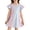 Pink Blue, variant on Girls Party Dresses Metallic Shiny Sparkly Colorful Dress Flutter Sleeve Swing Midi Prom Sundress Rainbow 7-8 Years