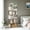Greige, variant on LEDREM 5-Tier Bookcase & Room Divider - Freestanding Storage Shelf for Home, Office, 27.6"L x 62.6"H, Decorative Display Shelving, Rustic Brown