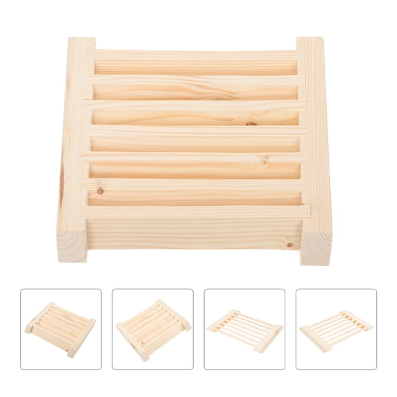LOLIPPYY Khaki Air Vent Sauna Parts Humidity Resistance Wooden 1Set