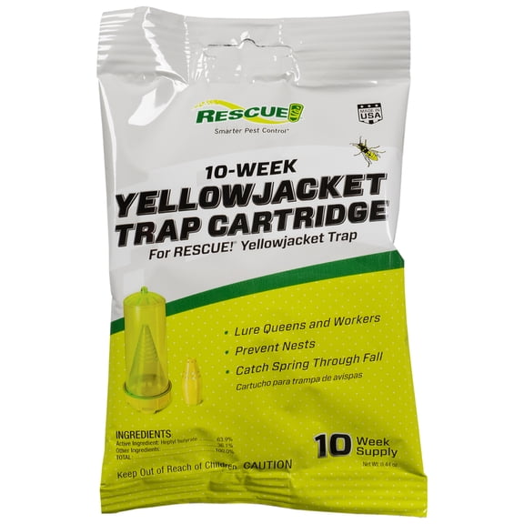 RESCUE! Non-Toxic Yellow Jacket Trap Attractant Refill, 10-Week Supply
