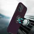 thumbnail image 3 of For Motorola Moto G Power 5G 2024 XT2415V Chief Kickstand Cover Cell Phone Case + Tempered Glass - CHF Purple, 3 of 5