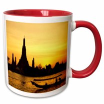 3drose, Bangkok Thailand, 11oz Two-tone Red Mug