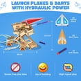 thumbnail image 4 of Lanzador hidráulico 2 en 1 para aviones y dardos STEM Toy Smartivity, 4 of 7