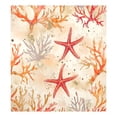 thumbnail image 6 of Yayeee Magnetic Dishwasher Cover for The Front Decoration Home Kitchen Machine Sticker Protector, Orange Starfish, 6 of 6