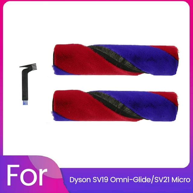 2 Cepillos Principales de Repuesto para Aspiradora para SV19 Omni-Glide/SV21 Micro, Cepillo de Rodillo de Terciopelo Suave.