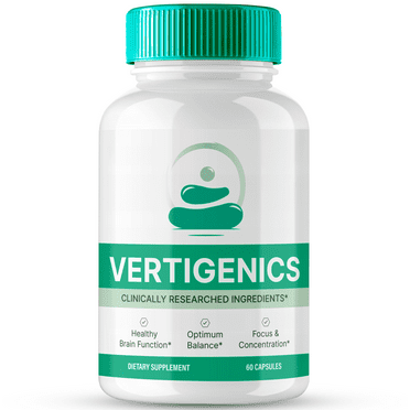 Vertigenics Brain Supplements for Memory and Focus Capsules, Vertigenics Advanced Formula Brain Health Support - Maximum Strength Nootropics Verti Genics All Natural Support Reviews (1 Pack)
