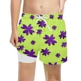 thumbnail image 3 of Hienoo Boys Swimming Trunks with Compression Liner Beach Quick-Dry Swim Shorts, Sizes 5-14, 3 of 3
