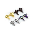 thumbnail image 3 of Guyker - Juego de 2 retenedores de cuerda para guitarras eléctricas, camaleón SR1 arco iris, 3 of 3