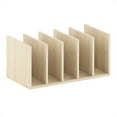 thumbnail image 5 of Furinno Hermite Desk Organizer with File Holder and Desktop Bookshelf, Natural Oak, 5 of 6