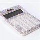 thumbnail image 4 of Rhinestone Crystal Dazzling 12 Digit Solar and Battery Dual Power ,LCD Display Calculator for Office, 4 of 5