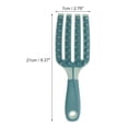 thumbnail image 4 of Unique Bargains 1 Pc Long Handle Hair Shampoo Brush for Head Massage 8.27"x2.76"x0.87" Green Blue, 4 of 6