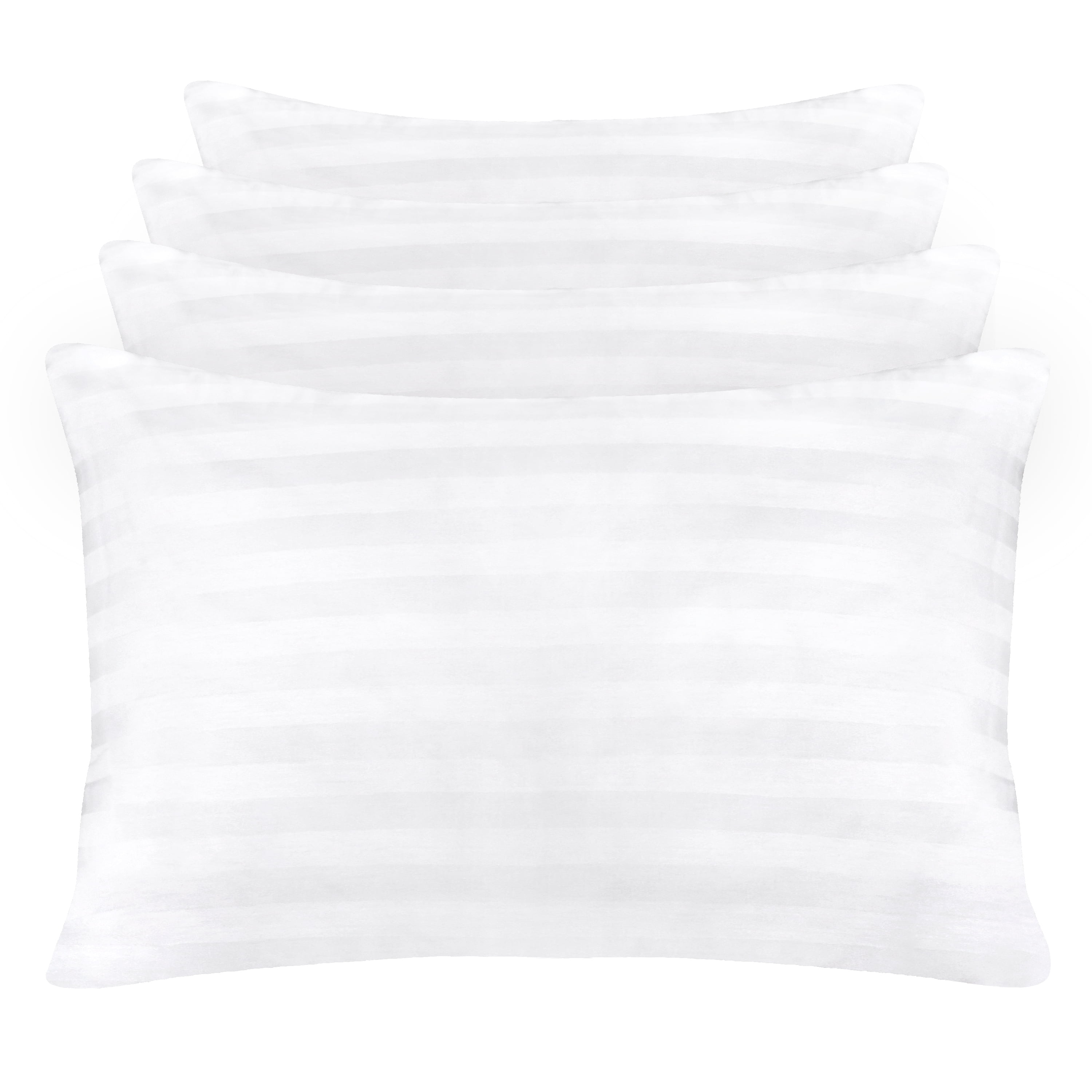 Luxury Plus Queen Pillows 4 Pack Bed Pillows, Cotton Bed Pillows for