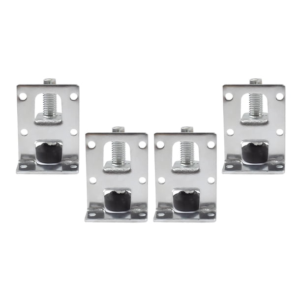 Pies niveladores ajustables para muebles, soporte de montaje de rosca M10 para mesa de billar, banco, máquina, refrigerador, fácil instalación, 4 Uds. Perno de 55 mm