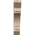 thumbnail image 2 of Ekena Millwork 6"W x 32"D x 32"H Merced Slat Rough Sawn Bracket, Douglas Fir, 2 of 4