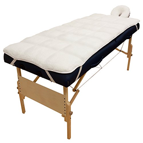Ensemble de Table de Massage en Molleton Matelassé Deluxe, 3,2 Livres