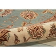 thumbnail image 3 of Nourison Nourison 2000 90" x 114" Oval Wool Indoor Rug in Blue Persian Finish, 3 of 5