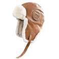 thumbnail image 4 of Sombrero invierno cálido Ushanka jinwen Café, 4 of 5