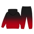 thumbnail image 5 of LIIPEE Casual Letter Graphic Outfits For Boys Autumn Winter Long Sleeve Hoodies Pants Clothes Sets, 5 of 5