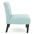 thumbnail image 6 of GDF Studio Kendal Contemporary Fabric Slipper Chair, Blue, 6 of 6