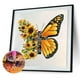 thumbnail image 2 of Diamante taladro girasol mariposa 5D DIY pintura Kits completo redondo pared decoración arte FLhrweasw Nuevo, 2 of 9