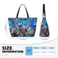 thumbnail image 4 of Disketp Sea Turtle Swims Bolsa de Playa de Gran Capacidad, Bolso Impermeable y a Prueba de Arena para Mujer, Ideal para Playa, Piscina y Natación, 4 of 7