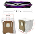 thumbnail image 2 of Lefu Main Side Brush Filter Mop Cloth Dust Bag For Obode A8+ for ETA for Aurum PRO 6241, 2 of 5
