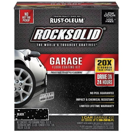 Rust Oleum Garage Floor - Rust-Oleum 318712 RockSolid Polycuramine Garage Floor Coating Kit