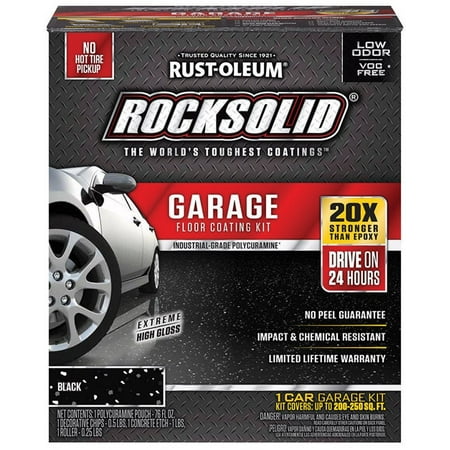 Rust-Oleum 318712 RockSolid Polycuramine Garage Floor Coating (The Best Garage Floor Coating)