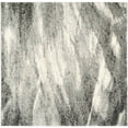 thumbnail image 6 of SAFAVIEH Retro Panit Abstract Area Rug, Grey/Ivory, 6' x 6' Square, 6 of 9