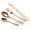 Rose Gold, variant on BadPiggies 4PCS Stainless Steel Upscale Dinnerware Flatware Cutlery Fork Spoon Teaspoon Set