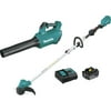 Makita XT286SM1 18V LXT Lithium-Ion Brushless Cordless Blower / String Trimmer Combo Kit (4 Ah)